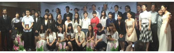 “明升mansion杯”浙江省大学生日语演讲比赛—日本流行歌曲进行的中日国际文化交流