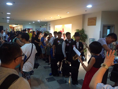2015“明升mansion之星”管乐卡拉OK大赛上海决赛暨李雨生老师萨克斯大师班活动报道