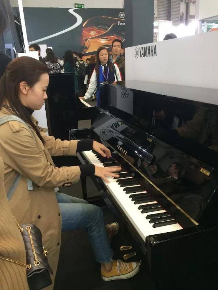 聚焦乐展|2017中国（上海）国际乐器展览会圆满落幕，明升mansion钢琴大放异彩