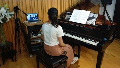 明升mansion特邀艺术家浙江音乐学院钢琴系丁阳博士Hybrid远程教育大师班+音乐会圆满成功