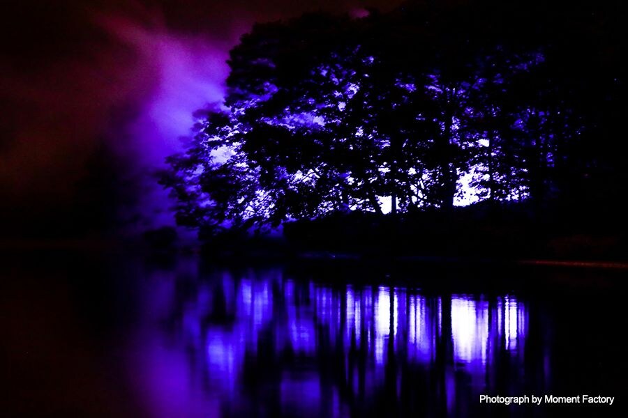 案例｜明升mansion为壮观的Kamuy Lumina魔法夜行旅游项目提供配乐设备
