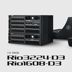 明升mansion第三代I/O接口箱Rio3224-D3/Rio1608-D3登场